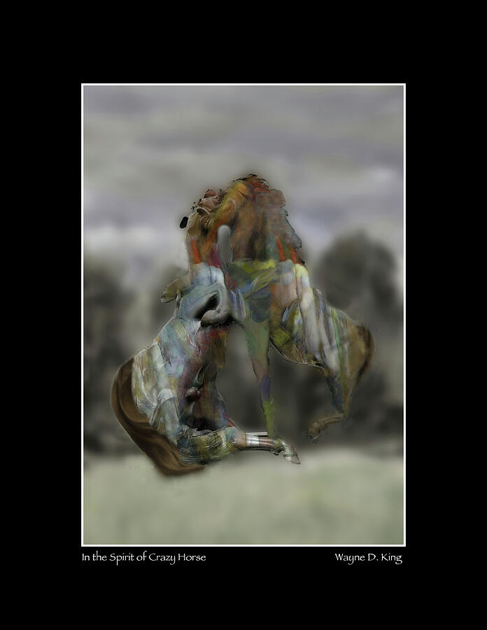 The Spirit Of Crazy Horse Full Movie In the Spirit of Crazy Horse Poster Photograph by Wayne King - Fine Art