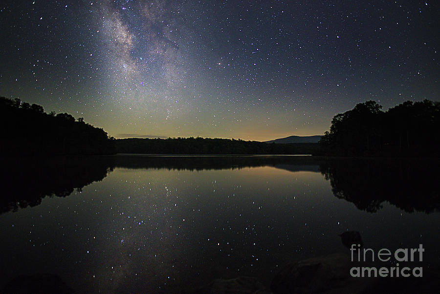 In the Still of a Blue Ridge Night Photograph by James Hoffman