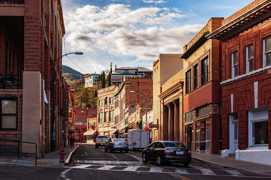 In the streets of Bisbee Arizona Photograph by Tatiana Travelways