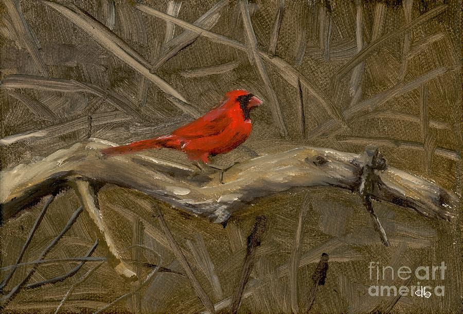 In the Thicket Painting by Deborah Bergren