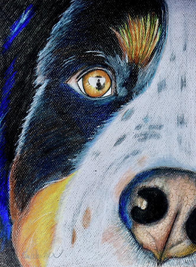 In Your Eyes Drawing Drawing by Kimberly Walker