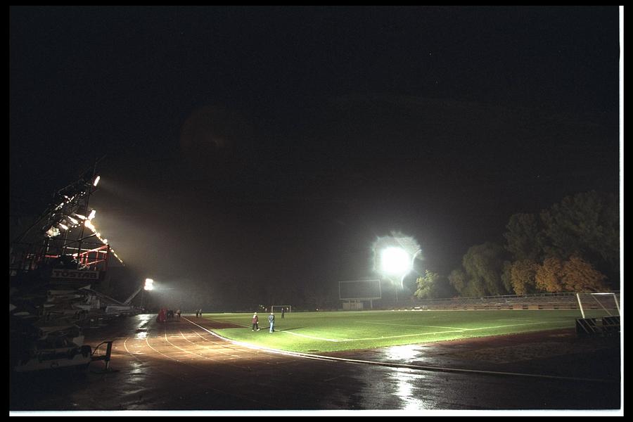 Inadequate floodlights Photograph by Ben Radford
