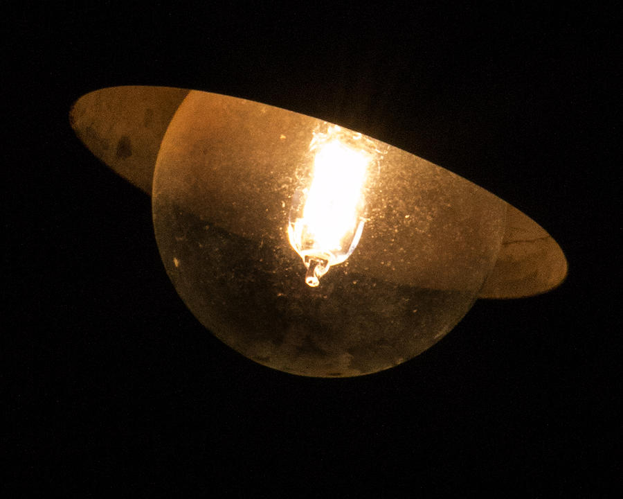 Incandescent bulb lamp Photograph by CRMacedonio