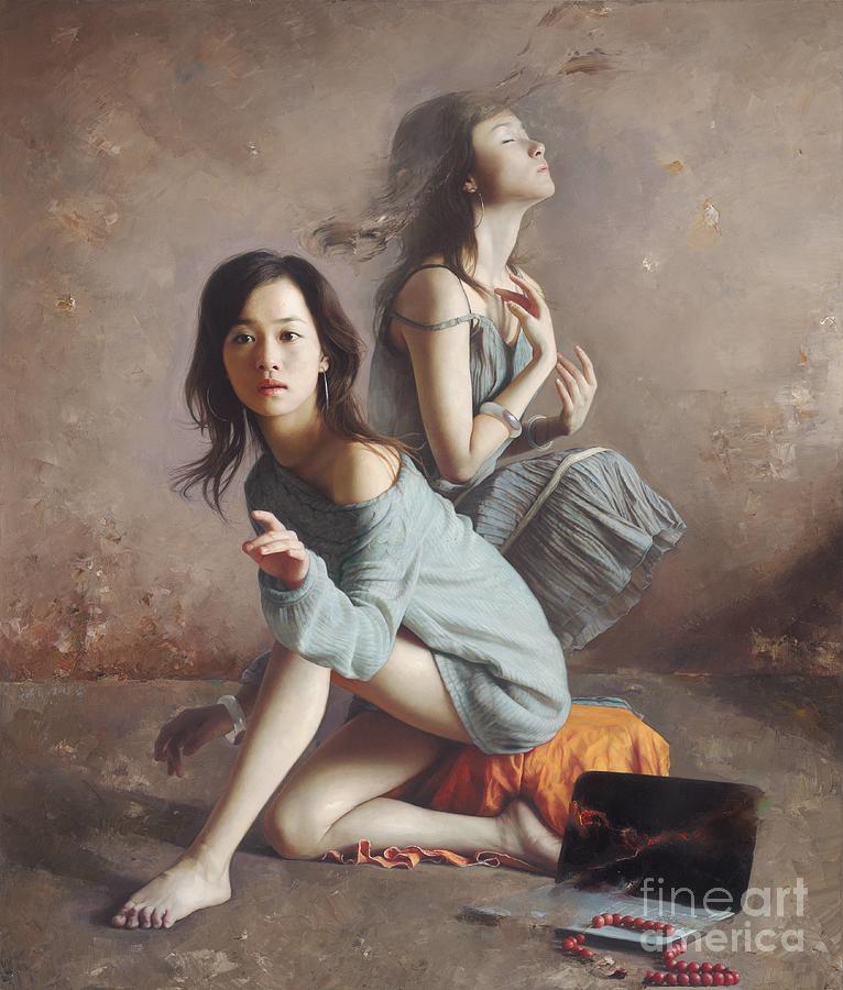 Incense seeking Painting by Mingyue Wang Incense seeking Painting by Mingyue Wang