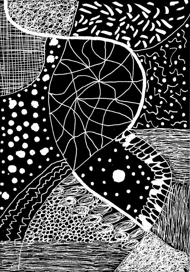 Incoherence 11 Drawing by Susan Schanerman