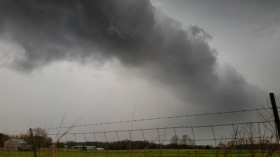 Incoming Storm Near Greenbrier, Tennessee  Photograph by Ally White