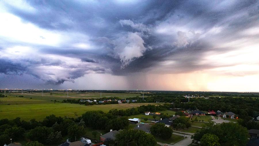 Incoming Thunder Storm Photograph by Tim Kuret
