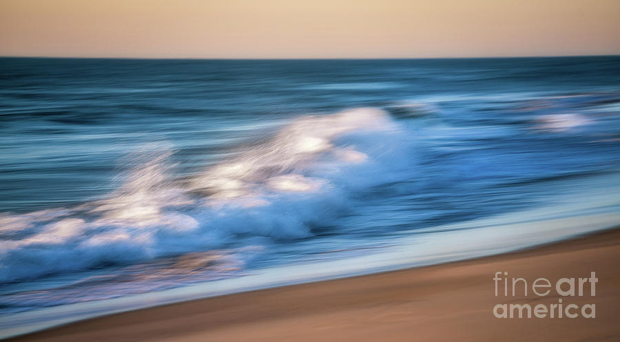 Incoming wave abstract Photograph by Izet Kapetanovic