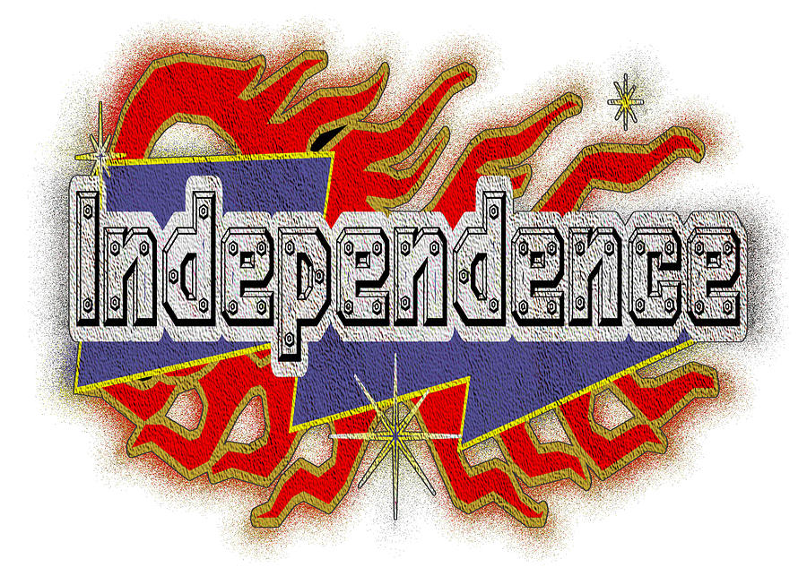Independence  Digital Art by Delynn Addams