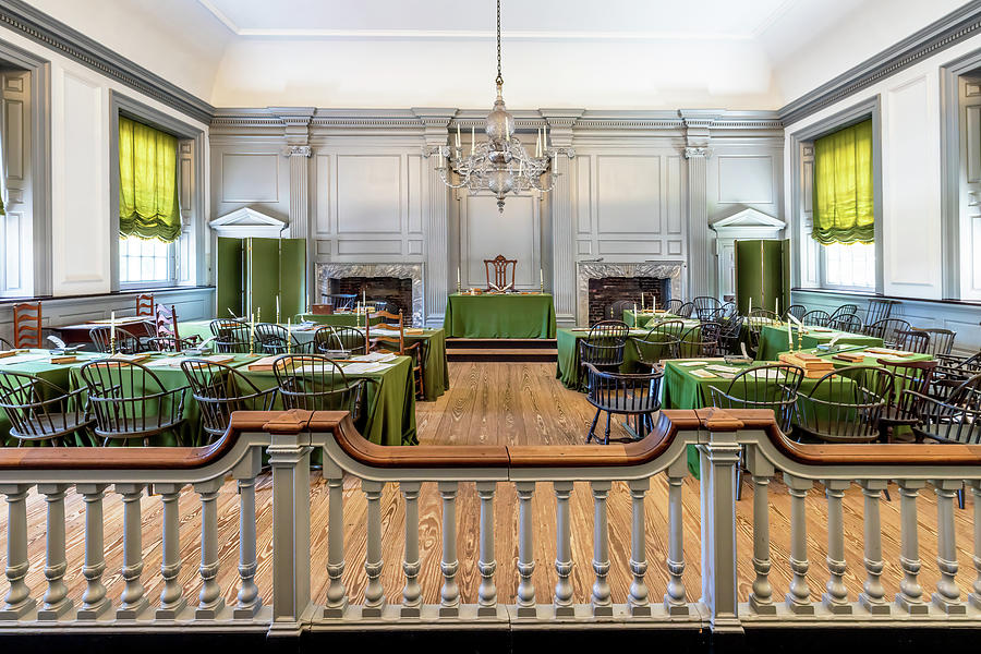 Independence Hall - Assembly Room Photograph by Susan Rissi Tregoning