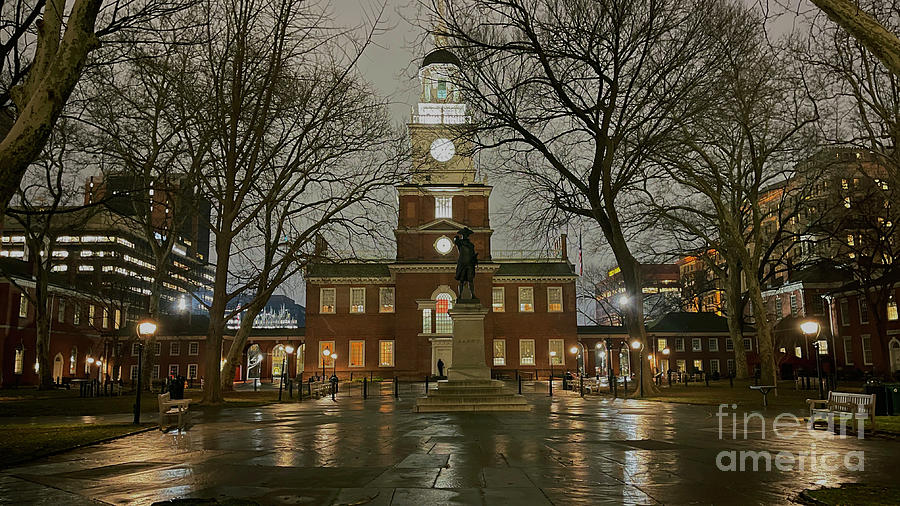 Independence Hall at Twilight 5468 Photograph by Jack Schultz