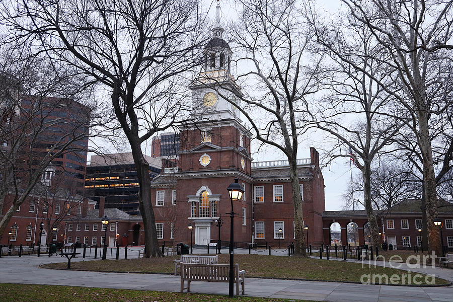 Independence Hall at Twilight 8346 Photograph by Jack Schultz