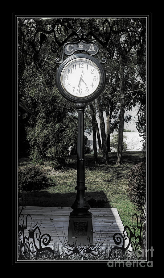 Harry Truman Photograph - Independence Missouri  Clock by Luther Fine Art