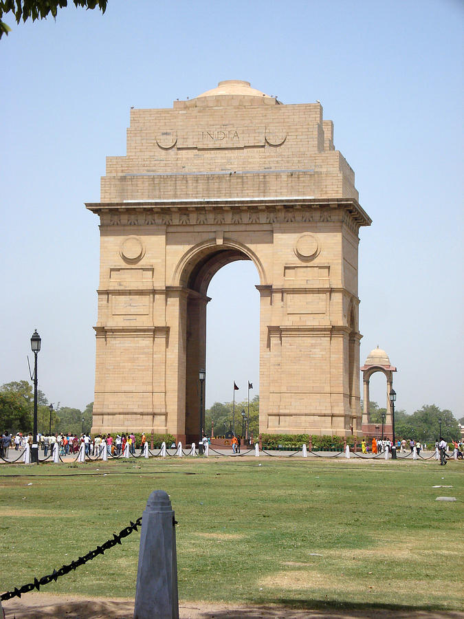 India Gate Photograph by Copyright U.A. Satish. All rights reserved..