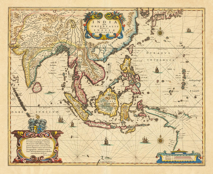 India quae Orientalis dicitur et Insulae Adiacentes Amsterdam circa ...