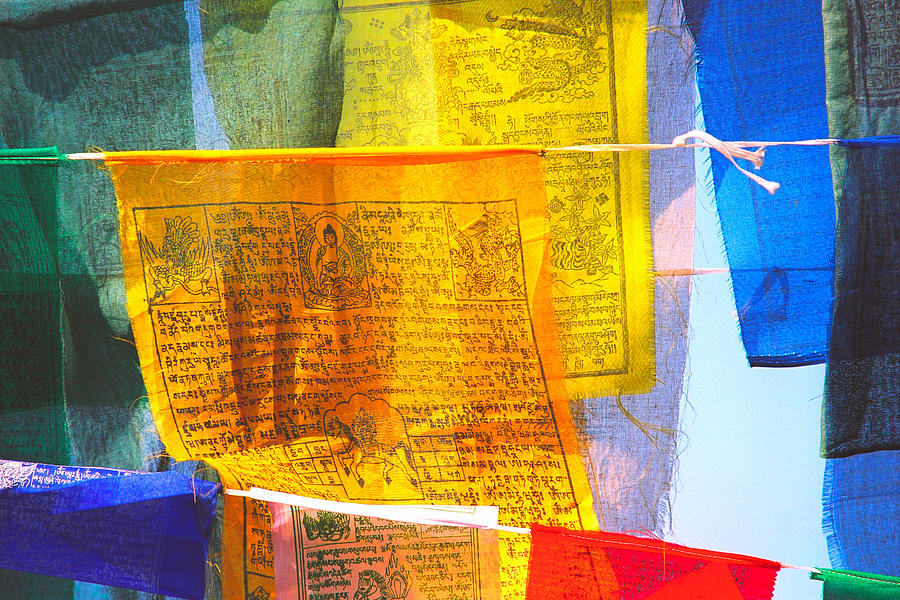 Prayer Flags Photograph by Claude Taylor