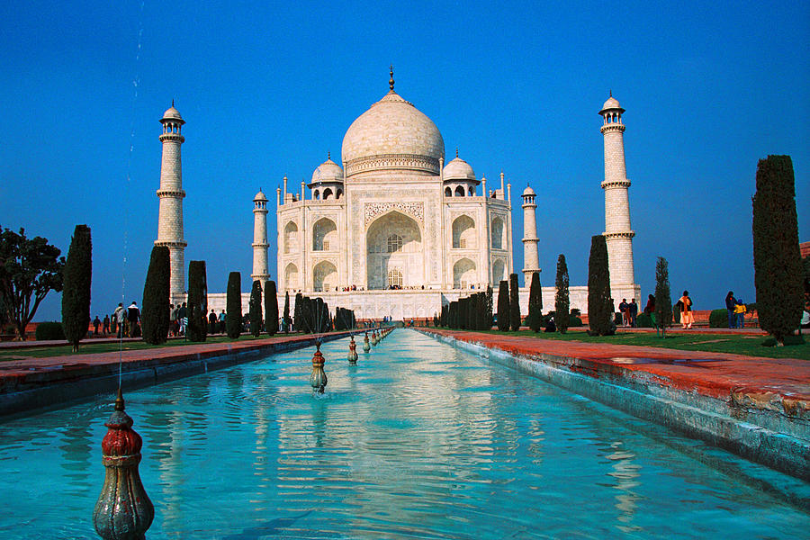 India - Taj Mahal Photograph by Claude Taylor