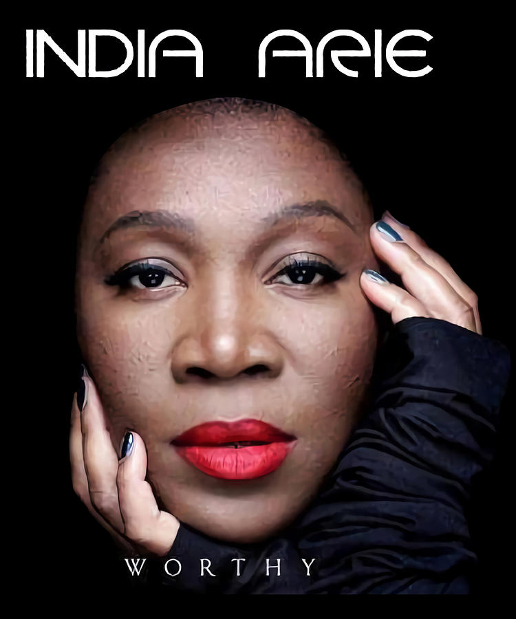 India.Arie - Worthy Digital Art by Andrew Ramlal - Fine Art America