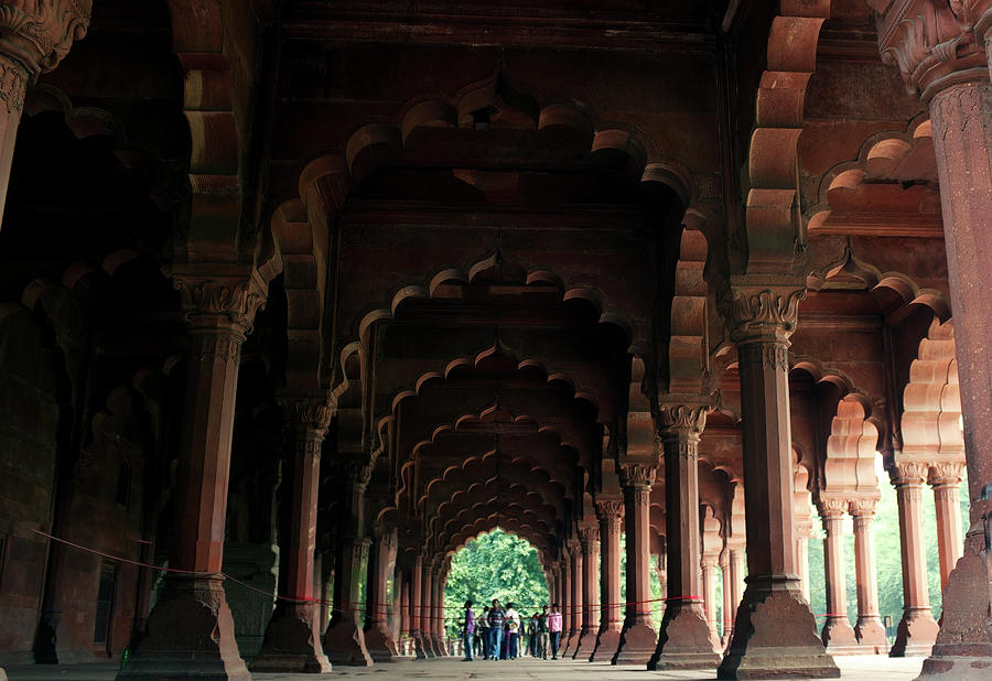 Indian architecture in Red fort, Delhi, India Photograph by Arpan Bhatia
