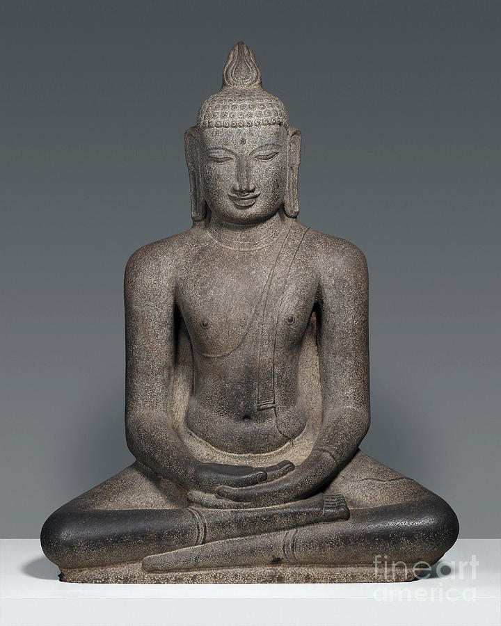 Indian Buddha Sculpture by Granger