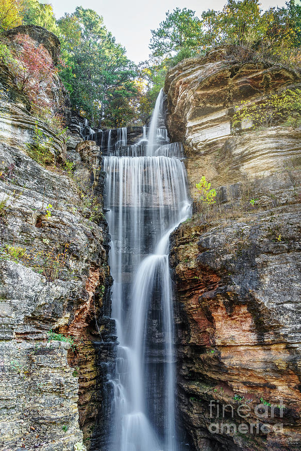 Indian Cliff Falls Photograph by Jennifer White