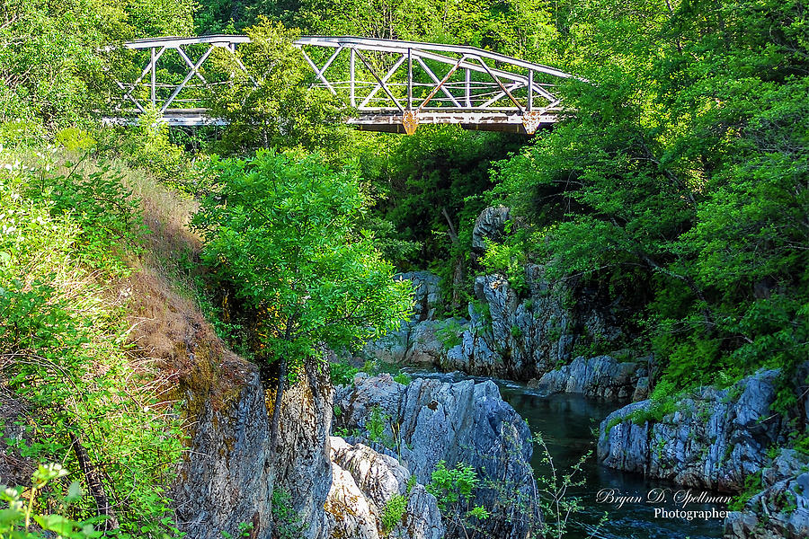 Indian Creek Bridge Photograph by Bryan Spellman