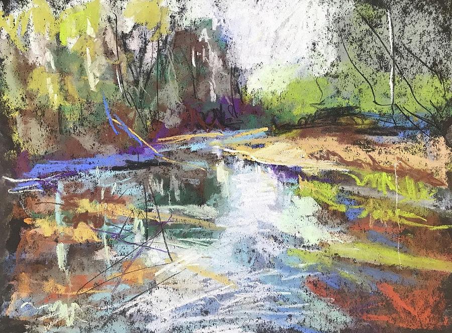 Indian Creek Pastel by Carol Berning