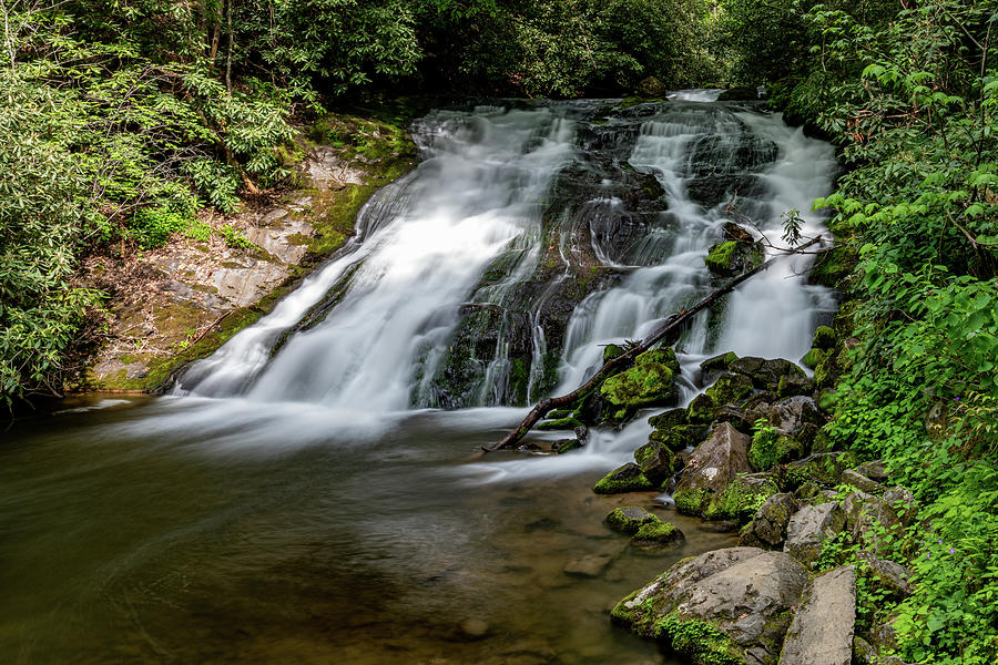 Indian Creek Falls Photograph by Randy Scherkenbach Pixels