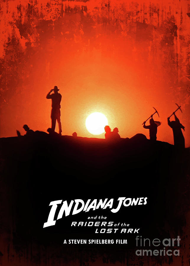 Movie Poster Digital Art - Indian Jones by Bo Kev