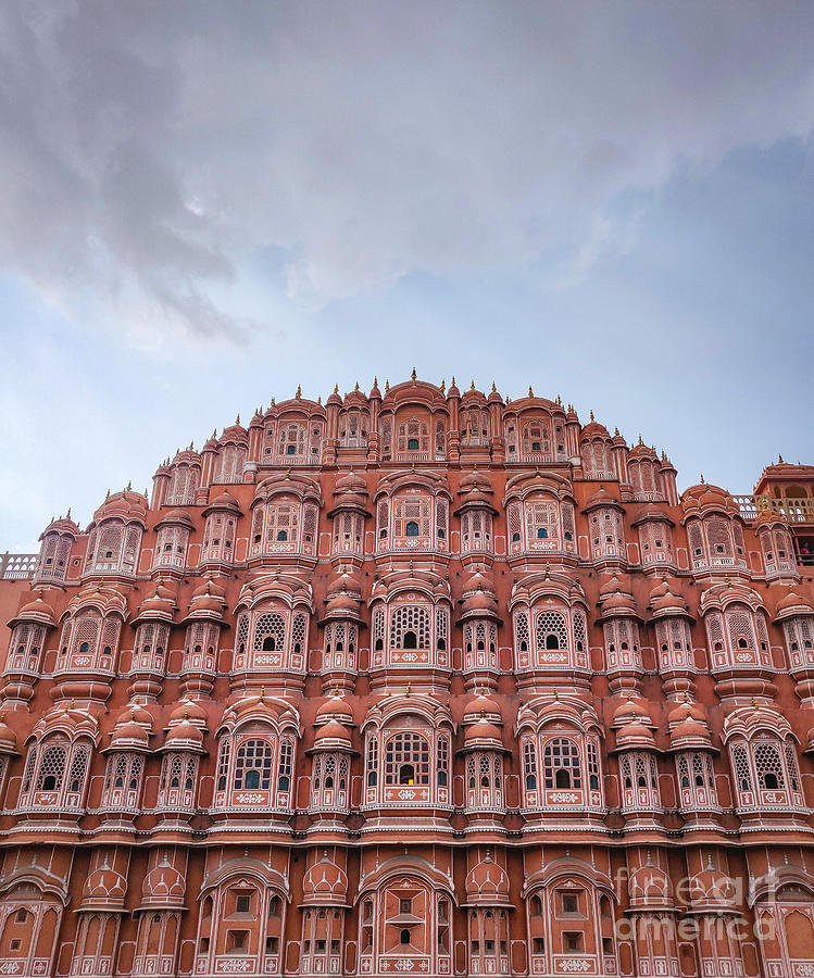 Indian Mandala Palace - Hawa Mahal Photograph by Luke Womersley - Fine ...