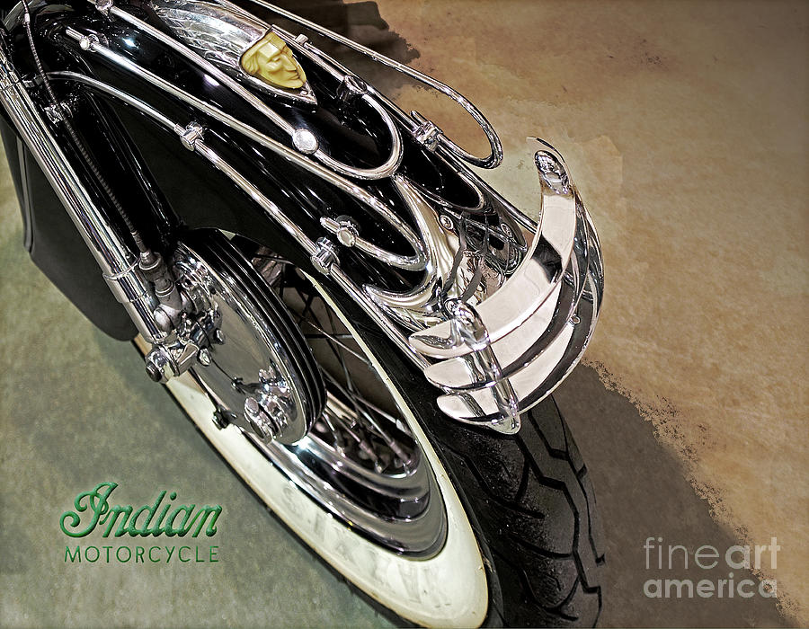 Indian Motorcycle Photograph by John Anderson