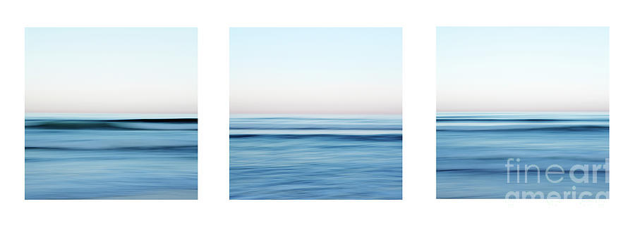Indian Ocean Triptych Photograph by Neil Overy - Fine Art America
