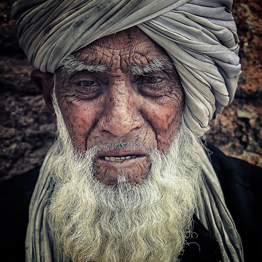 Indian Old Man Photograph