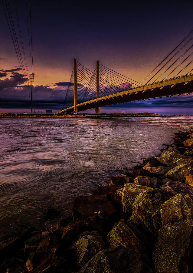 Indian River Inlet Bridge Photograph by David Kay - Fine Art America