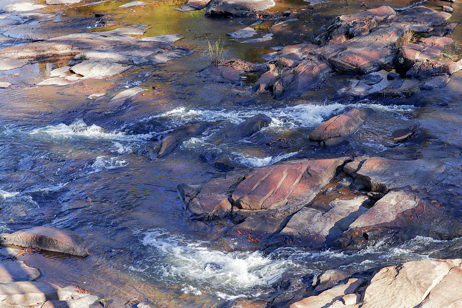 Indian Springs Rocks And Ripples Photograph by Ed Williams
