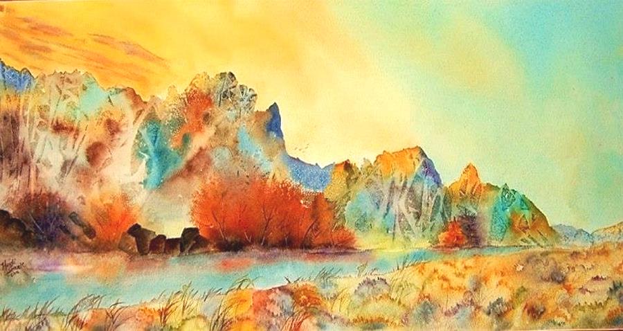 Indian Summer Painting by Bill Searle