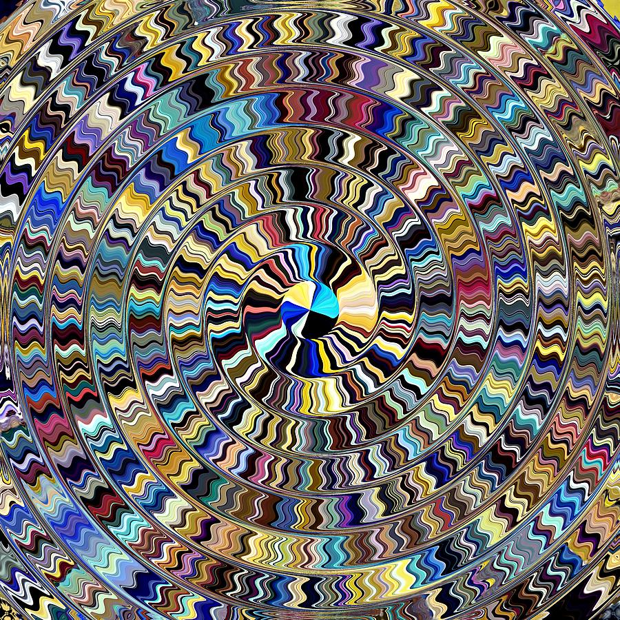 Indian Sun Tapestry Digital Art by David Manlove