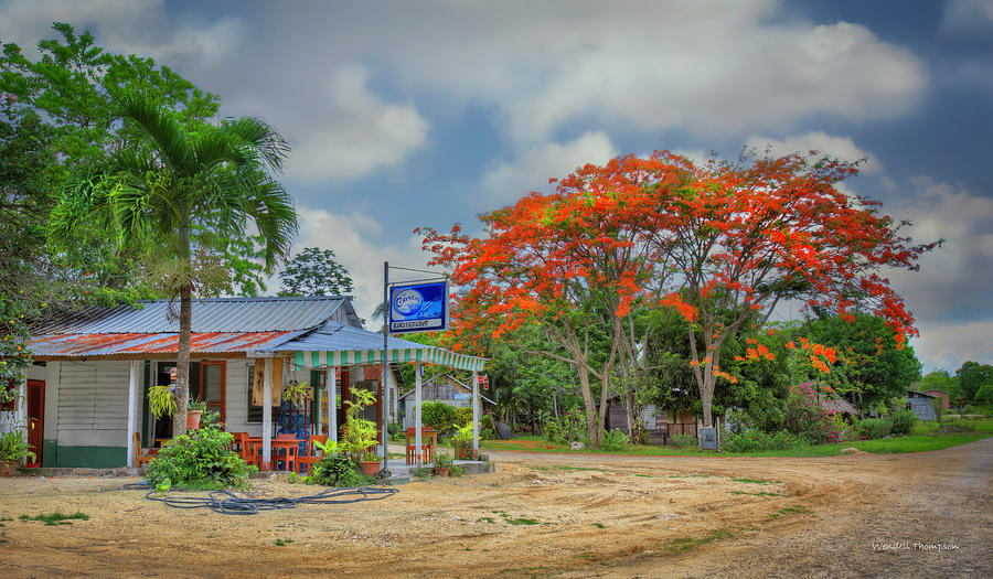 Indian Village, Belize Photograph by Wendell Thompson