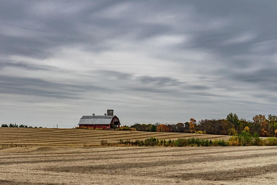 Landscape Photograph - Indiana Barn #124 by Scott Smith Landscape Photograph - Indiana Barn #124 by Scott Smith