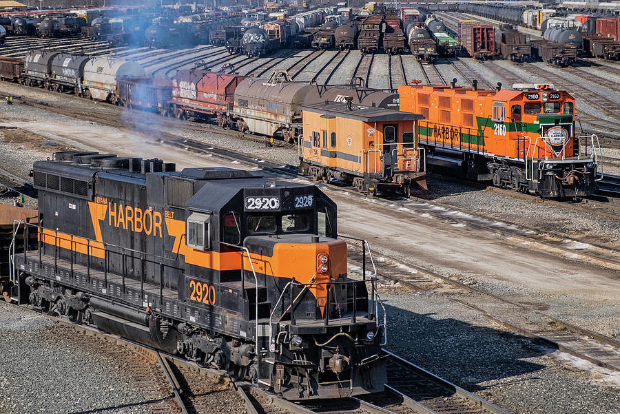 Indiana Harbor Belt 2920 at Riverdale IL Photograph by Jim Pearson