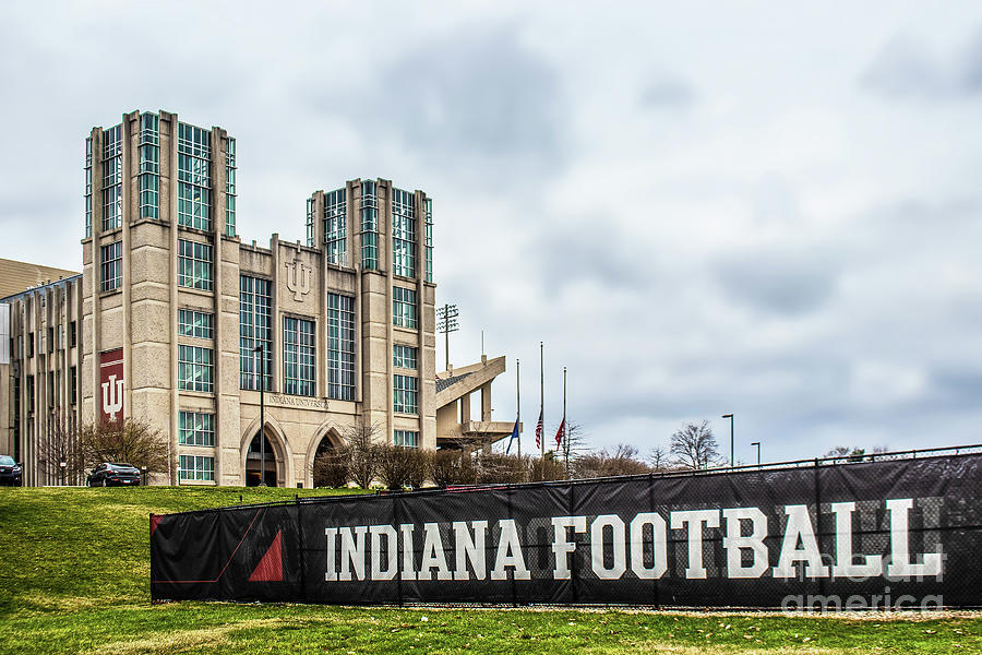 Indiana Hoosier Football Stadium Photograph by Susan Vineyard