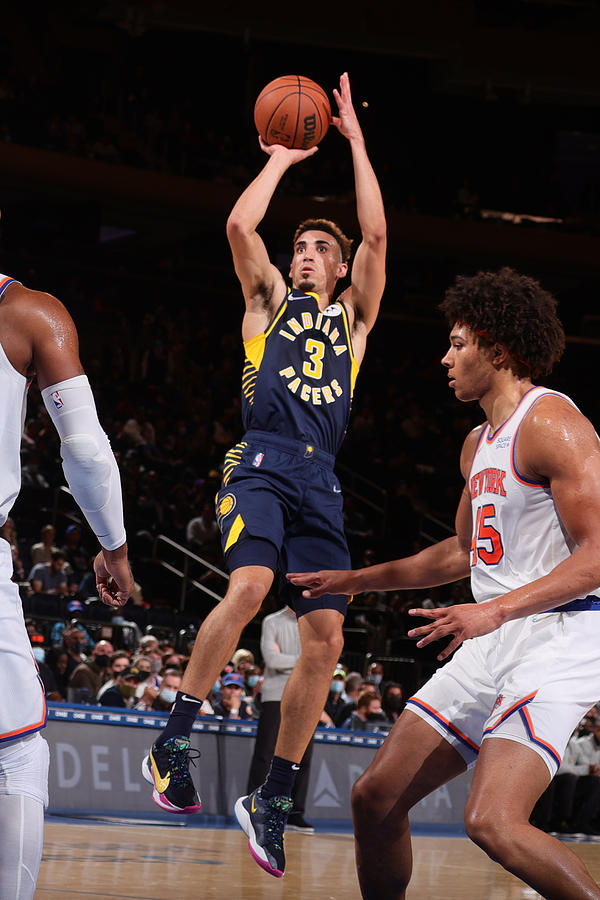 Indiana Pacers v New York Knicks Photograph by Nathaniel S. Butler