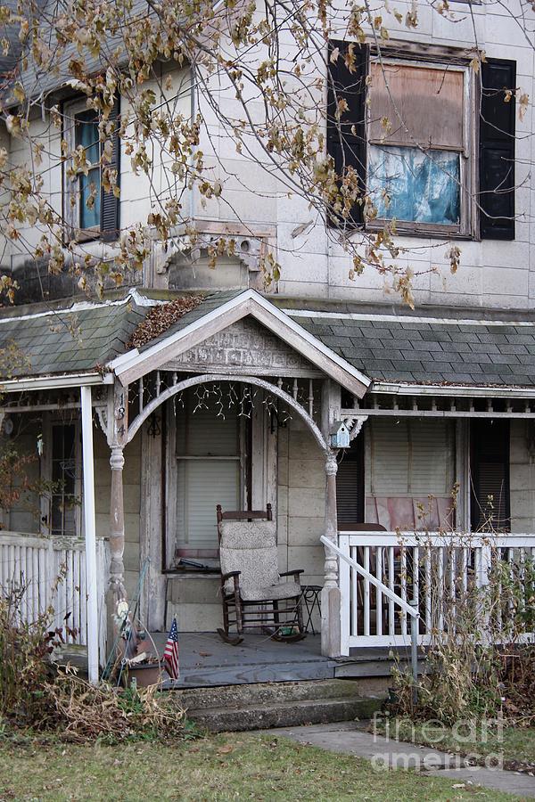 Indiana Porch Photograph by Suzanne Oesterling