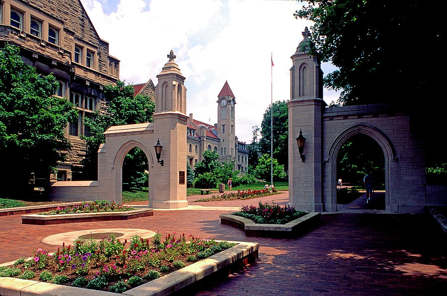 Indiana University, Bloomington, Indiana Photograph by Marsha Williamson Mohr