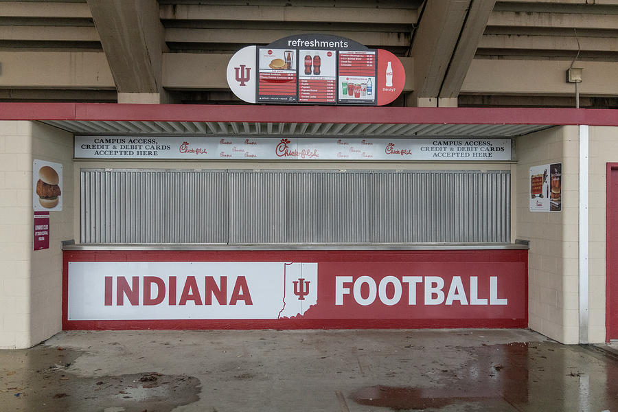 Indiana University Memorial Stadium consesions  Photograph by John McGraw