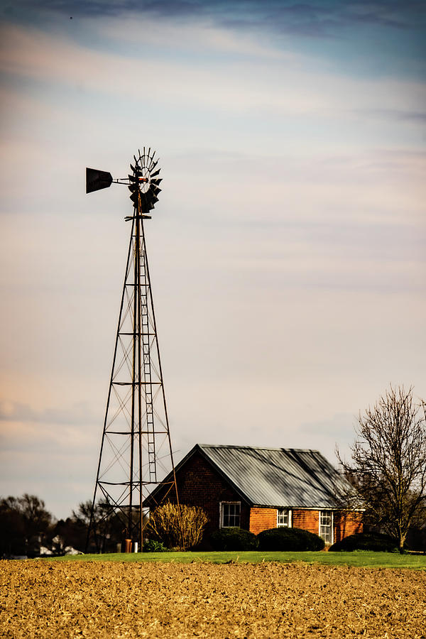 Indiana Windmill #2 Photograph by Scott Smith