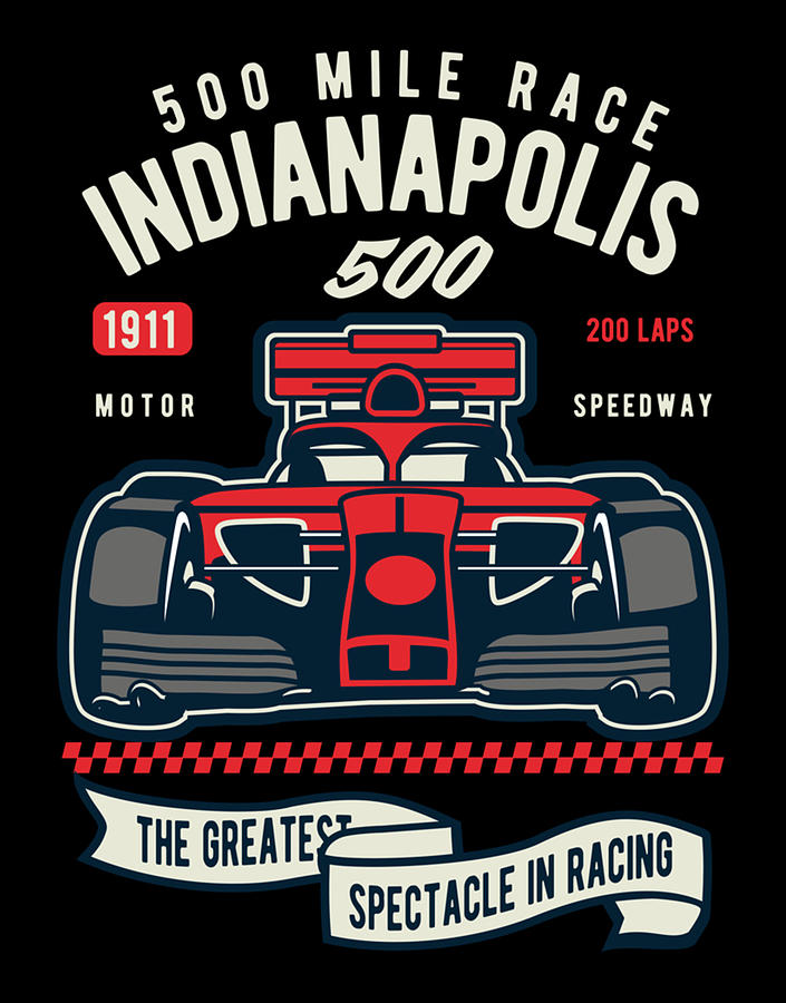 Indianapolis 500 Mile Race Photograph by Kane Terry | Fine Art America