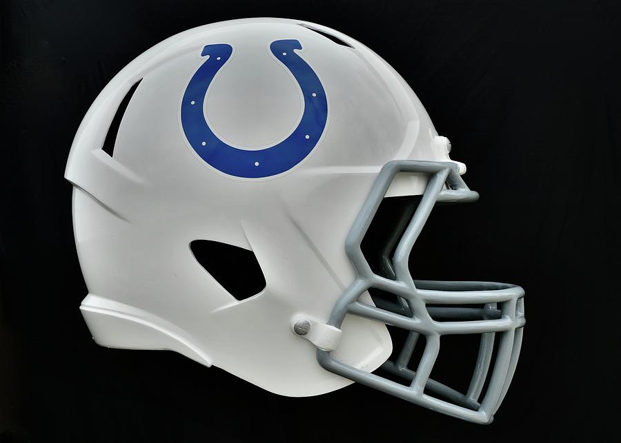 Indianapolis Colts Helmet Photograph