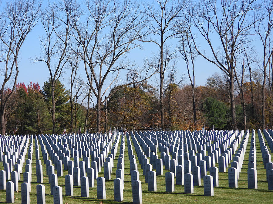 Indiantown Gap National Cemetery Photograph by Living Color Photography Lorraine Lynch