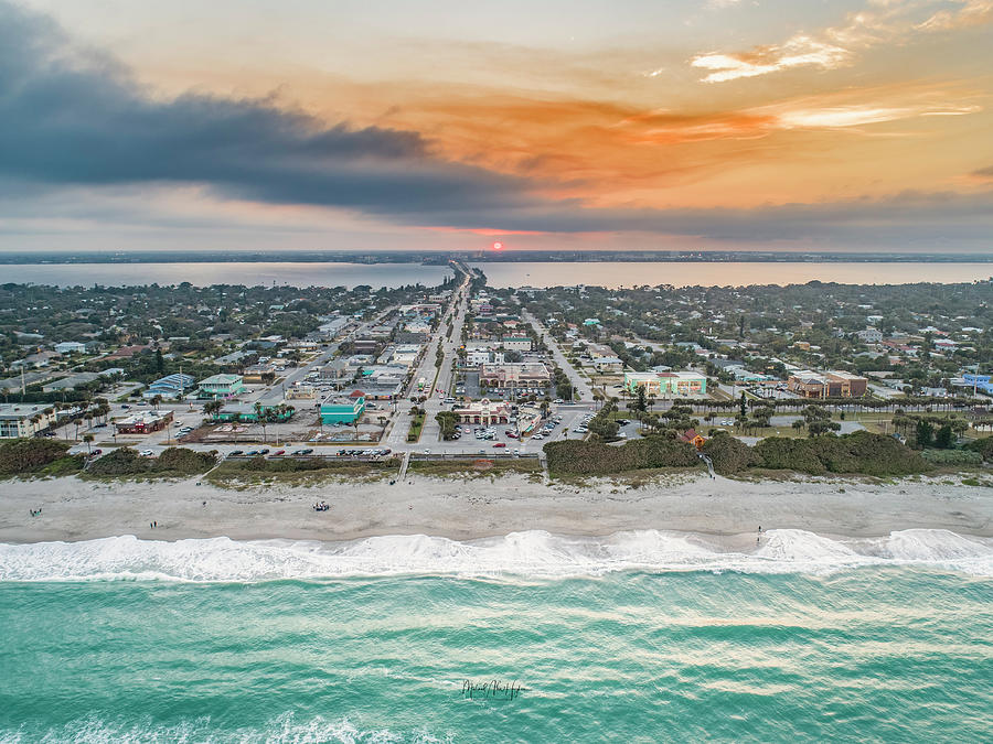 Indiatlantic Sunset Photograph by Veterans Aerial Media LLC Indiatlantic Sunset Photograph by Veterans Aerial Media LLC